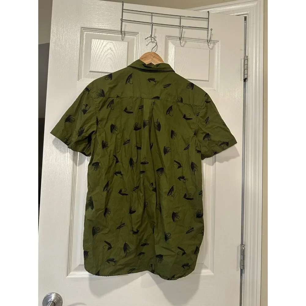 mens north face Button Short Sleeve Shirt Lot Of 2‎ Size S